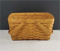 1998 Longaberger Double Swing Handled Woven