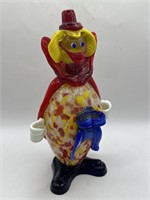 COMPLEX Murano Art Glass Vintage Clown  ???? OLD