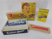 Vintage candy boxes
