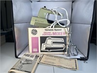Vintage GE Model M68 Portable Mixer