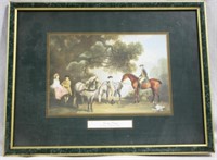 Framed Print "Family Outing" 17x13