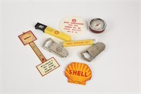 LOT OF 8 SHELL DEALER ADV. COLLECTIBLES