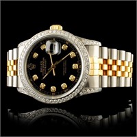 36MM Rolex with 1.50ctw Diamond