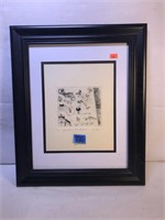 Framed Naivete and The Aardvark Art, 14 ½” x 17 ½”