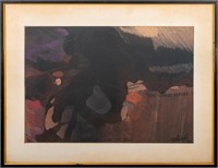 Signed "Question From a Child" Mixed Media, 1966