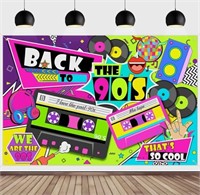 7x5ft - Back to The 90s Backdrop for Party