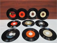 10 - 45 Records - George Jones, Merle Haggard +