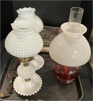 Milk Glass Lamps, Antiques, Harley , 9/11 News.
