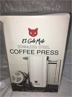 C7)  NEW! Stainless steel Coffee press