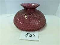 Victorian Cranberry Lamp Shade