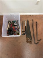 Lot of tools with tote