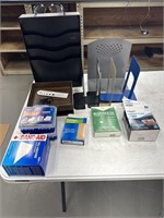 Various Office Supplies / First Aid Supplies