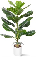 $45  30" Artificial Fiddle Leaf Fig Tree