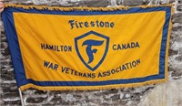 FIRESTONE FLAG WAR VETERANS HAMILTON