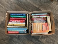 Two Boxes of Cookbooks