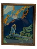 Maxfield Parrish WILD GEESE Art Deco Litho Print