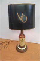 Canadian Whiskey Lamp22" high