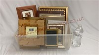 Picture Frames ~ Various Sizes ~ Lot of 12