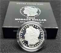 2023-S Proof Morgan Silver Dollar .999 Silver w/