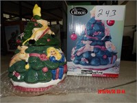 CHRISTMAS TREE COOKIE JAR