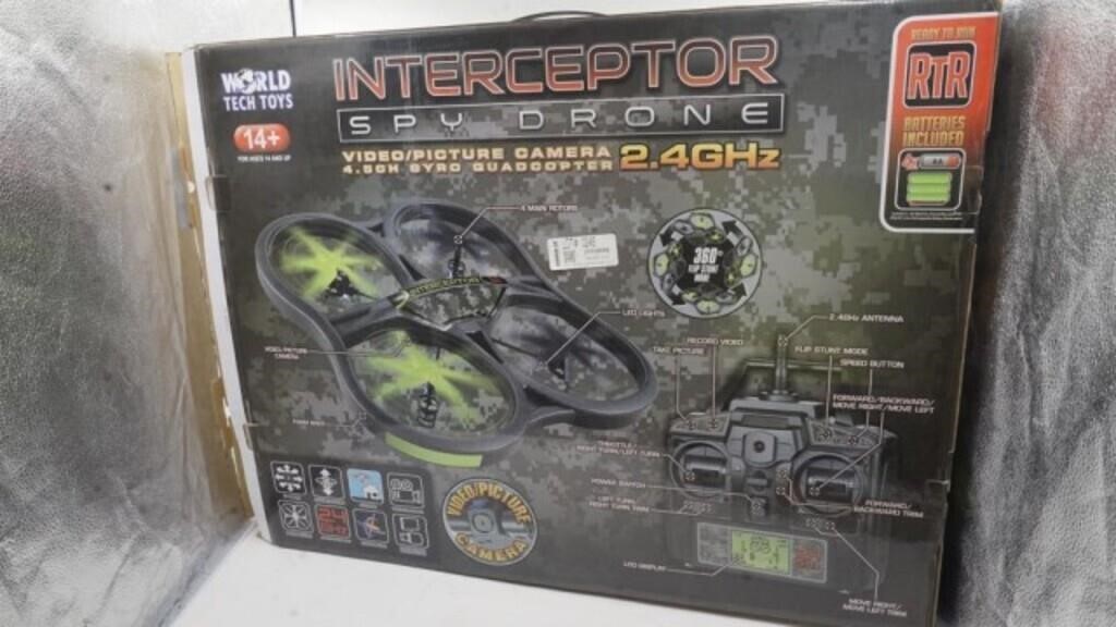 Interceptor spy drone World Tech Toys