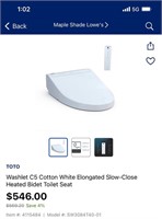 Heated bidet toilet seat