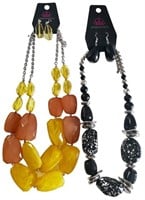 Paparazzi Large Bead Necklace & Earrings