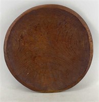 21" Shallow Wooden Bowl