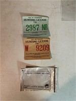 Hunting license