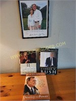 Bush Books with Signed Photo