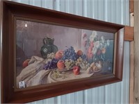 Early large fruit picture 18" x 34 1/2"