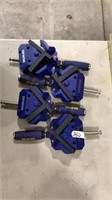 IRWIN SQUARE ANGLE CLAMPS (4)