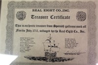 Treasure Certificate
