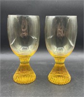 Lenox Buttercup Drinking Goblets, Set of 2