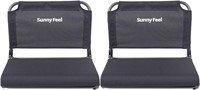 SunnyFeel Portable Stadium Seat for Bleachers a