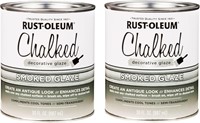 Rust-Oleum 315883-2PK Chalked Decorative Glaze, 30