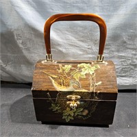 Wood box purse?