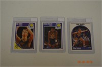 1989-90 Three (3) Basketball Cards