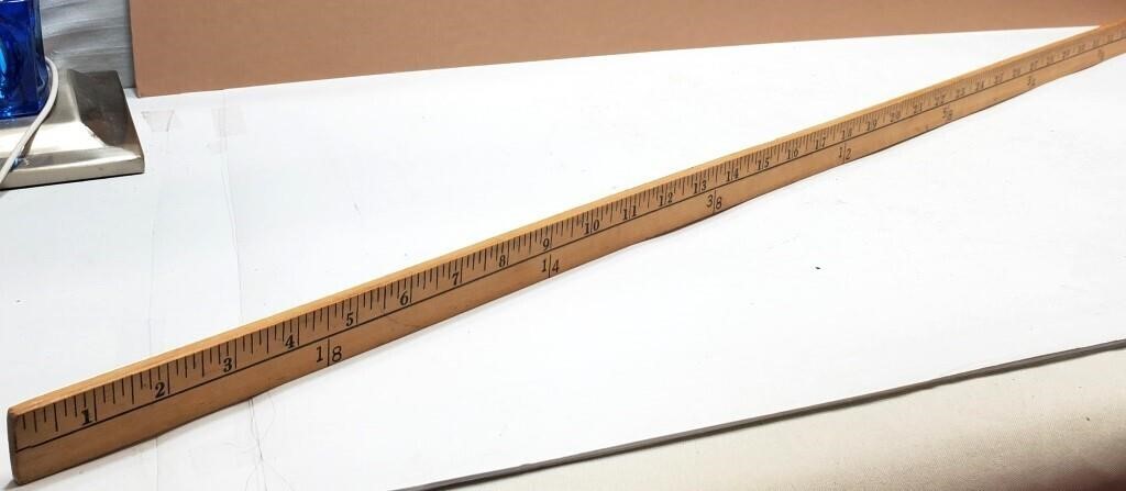 Quality Yard Stick with Metric Conversions