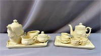 Vintage Miniature Porcelain Tea Sets