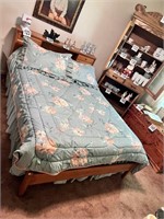 Full Size Bed & Bedding(LR)