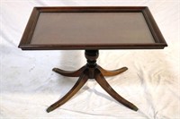 Duncan Phyfe mahogany coffee table by Brandt