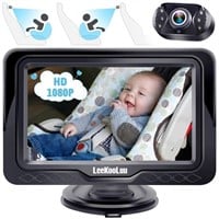 LeeKooLuu Baby Car Camera Display 3 Mins Easy...