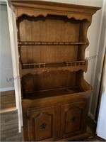 One piece hutch  37x18x74”