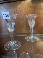 WATERFORD CANDLESTICK HOLDERS