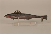 7.75" Fish Spearing Decoy by Unknown Carver,
