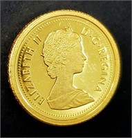 24K  1/10 Oz Fine 9999 Coin