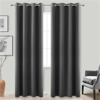 KOUFALL Thick Blackout Curtains for Tall Living Ro