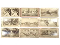 9 Stereo Views Philippines Military, Rough Riders+