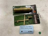Remington Brass powder measure & flask